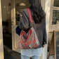 ⏳Time-Limited Special⏰Women's Plaid PVC Tote Bag