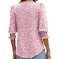 ⏳Time-Limited Special⏰Women’s Casual Three-quarter Sleeve Blouses