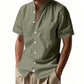 ⏳Time-Limited Special⏰Men's Casual Button-Down Short Sleeve Shirt