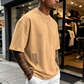 ⏳Time-Limited Special⏰Men's Loose Fit Short Sleeve Shirt – Premium Cotton Blend, Urban Graphic Print & Oversized Casual Style🏙️