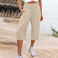 ⏳Time-Limited Special⏰Women’s Lightweight Elastic Waist Crop Pants (S-3XL) – Comfortable, Flowy & Perfect for Casual Summer Outfits ✨🌿