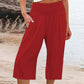 ⏳Time-Limited Special⏰Women’s Lightweight Elastic Waist Crop Pants (S-3XL) – Comfortable, Flowy & Perfect for Casual Summer Outfits ✨🌿