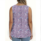 ⏳Time-Limited Special⏰Women's Printed Button Sleeveless Top