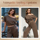 ⏳Time-Limited Special⏰Women's Off-Shoulder Top & Pants 2-Piece Set