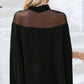 ⏳Time-Limited Special⏰Women's Casual High-neck Batwing Blouse
