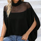 ⏳Time-Limited Special⏰Women's Casual High-neck Batwing Blouse