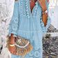 ⏳Time-Limited Special⏰Women's Loose Cotton Linen Embroidered Dress🌸👗