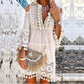 ⏳Time-Limited Special⏰Women's Loose Cotton Linen Embroidered Dress🌸👗
