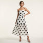 ⏳Time-Limited Special⏰Polka Dot Strapless Dress - Summer Must-Have! ✨