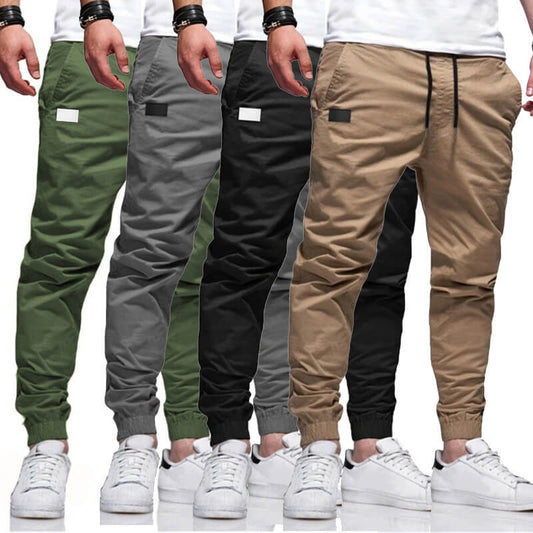 ⏳Time-Limited Special⏰Men's Casual Joggers – Drawstring Elastic Waist, Slim Fit & High Stretch – Perfect for All Seasons 🌧️
