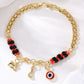 ⏳Time-Limited Special⏰Bohemian Evil Eye & Elephant Charm Bracelet