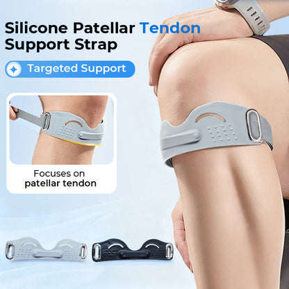 ⏳Time-Limited Special⏰Silicone Patellar Tendon Support Strap