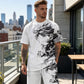 ⏳Time-Limited Special⏰Men's Graphic Print T-Shirt & Shorts Set