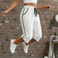 ⏳Time-Limited Special⏰Women's Drawstring Capri Pants with Pockets