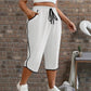 ⏳Time-Limited Special⏰Women's Drawstring Capri Pants with Pockets
