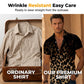 ⏳Time-Limited Special⏰Men's Short Sleeve Leopard Print Button Down Shirt