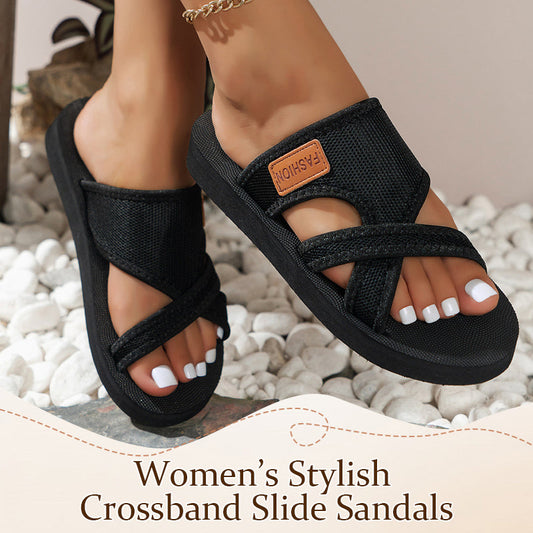⏳Time-Limited Special⏰Women’s Stylish Crossband Slide Sandals