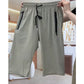 ⏳Time-Limited Special⏰ Women's Casual Quick-Dry Stretchy Capri Pants – Lightweight, breathable & perfect for travel, yoga or everyday wear ✨