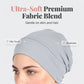 ⏳Time-Limited Special⏰Soft Stretch Turban Cap – Milk Silk Fabric & Anti-Slip Fit – Hair Volume Concealer – Multi-Use Under Scarf 🧣