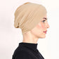 ⏳Time-Limited Special⏰Soft Stretch Turban Cap – Milk Silk Fabric & Anti-Slip Fit – Hair Volume Concealer – Multi-Use Under Scarf 🧣