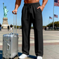 ⏳Time-Limited Special⏰Men's Elastic Waist Drawstring Straight Leg Pants