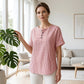 ⏳Time-Limited Special⏰Women's Casual Striped Henley Shirt