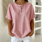 ⏳Time-Limited Special⏰Women's Casual Striped Henley Shirt