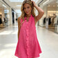 ⏳Time-Limited Special⏰Women's Ruffle Trim Button-Front Mini Dress