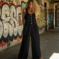 ⏳Time-Limited Special⏰Women's Sleeveless Wide-Leg Jumpsuit with Pockets
