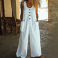 ⏳Time-Limited Special⏰Women's Sleeveless Wide-Leg Jumpsuit with Pockets