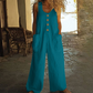 ⏳Time-Limited Special⏰Women's Sleeveless Wide-Leg Jumpsuit with Pockets