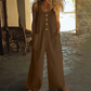⏳Time-Limited Special⏰Women's Sleeveless Wide-Leg Jumpsuit with Pockets