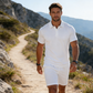 ⏳Time-Limited Special⏰Men's Summer 2-Piece Polo & Shorts Set