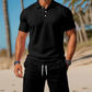 ⏳Time-Limited Special⏰Men's Summer 2-Piece Polo & Shorts Set