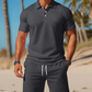 ⏳Time-Limited Special⏰Men's Summer 2-Piece Polo & Shorts Set