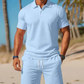 ⏳Time-Limited Special⏰Men's Summer 2-Piece Polo & Shorts Set