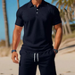 ⏳Time-Limited Special⏰Men's Summer 2-Piece Polo & Shorts Set