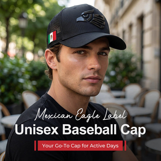 ⏳Time-Limited Special⏰Unisex Baseball Cap with Mexican Eagle Label