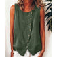 ⏳Time-Limited Special⏰new arrivals-Summer Loose Fit Button-Up Tunic Vest