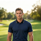 ⏳Time-Limited Special⏰Men's Sporty Polo Shirt, England National Football Team Print, Quick-Dry, Breathable Fabric, Durable and Stretchy, Short Sleeve