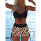 ⏳Time-Limited Special⏰Women's Bikini Set – Drawstring Top, Boy Shorts, Multiple Styles 🏖️