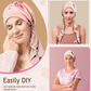 ⏳Time-Limited Special⏰Women's Floral Print Pre-Tied Head Scarf Turban – Soft, Elastic, Versatile 🌸