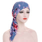 ⏳Time-Limited Special⏰Women's Floral Print Pre-Tied Head Scarf Turban – Soft, Elastic, Versatile 🌸