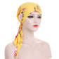 ⏳Time-Limited Special⏰Women's Floral Print Pre-Tied Head Scarf Turban – Soft, Elastic, Versatile 🌸