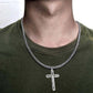 ⏳Time-Limited Special⏰Delicate, timeless elegance cross necklace – Fine craftsmanship, stainless steel & subtle shine – perfect for everyday wear or as a meaningful gift 💛