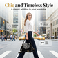 ⏳Time-Limited Special⏰Glossy Crocodile Pattern Women's Handbag – Structured, Gold Hardware, Spacious & Chic 💼