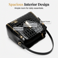 ⏳Time-Limited Special⏰Glossy Crocodile Pattern Women's Handbag – Structured, Gold Hardware, Spacious & Chic 💼