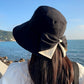 ⏳Time-Limited Special⏰Women's Bowknot Wide Brim Sun Protective Hat
