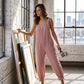 ⏳Time-Limited Special⏰Women's Casual Striped Spaghetti Strap Jumpsuit