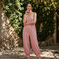 ⏳Time-Limited Special⏰Women's Casual Striped Spaghetti Strap Jumpsuit